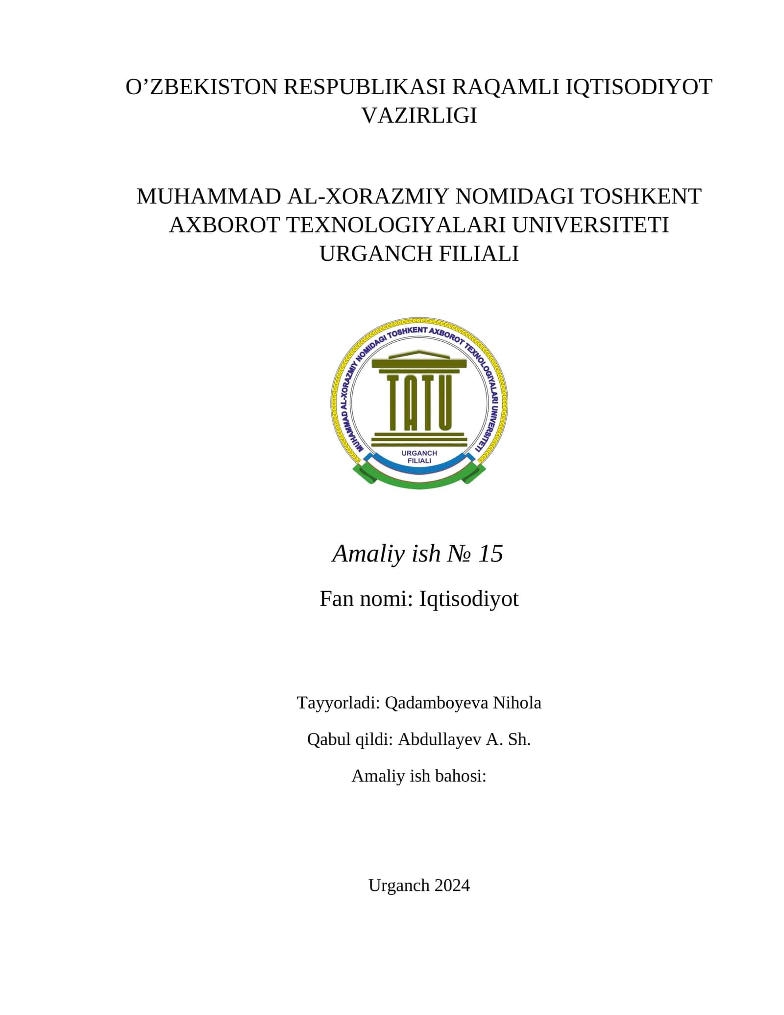 Mavzu: Kompyuter viruslaridan himoyalanish texnalogiyalari