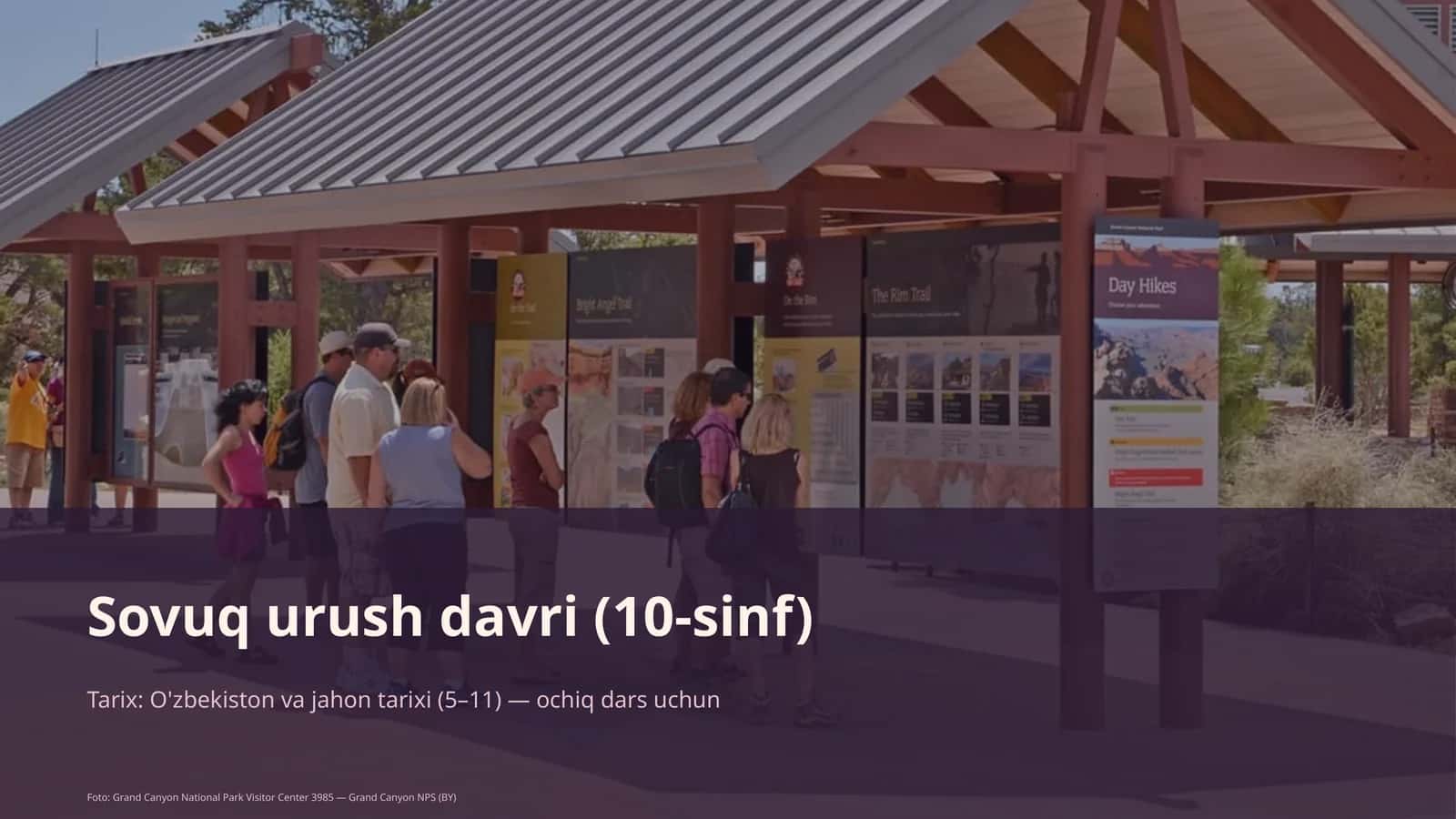Sovuq urush davri (10-sinf)