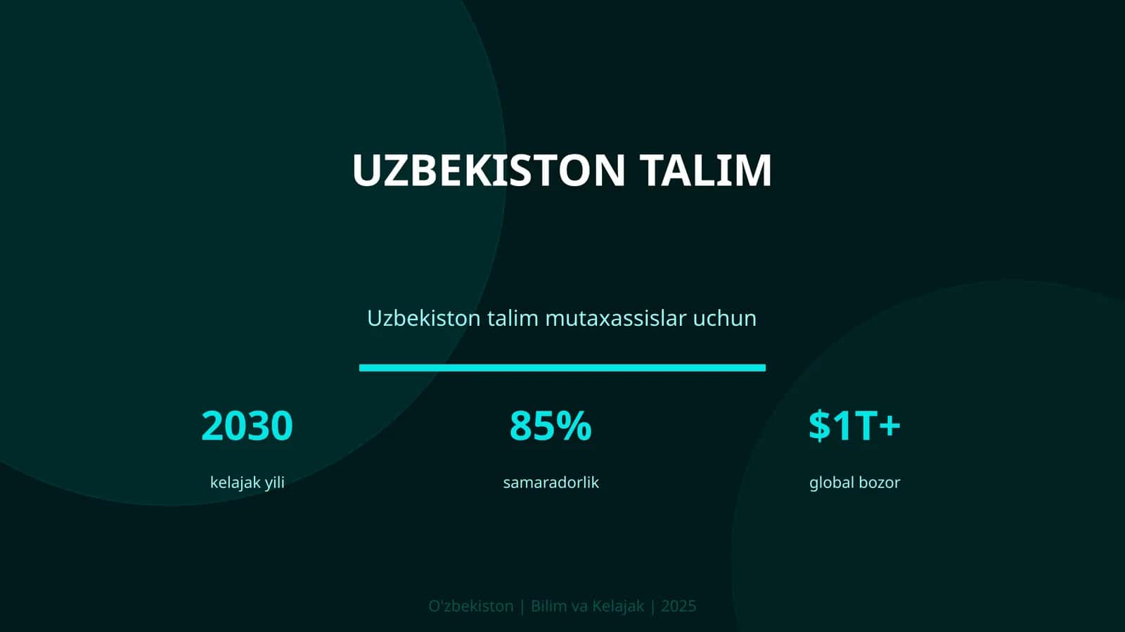 Uzbekiston talim