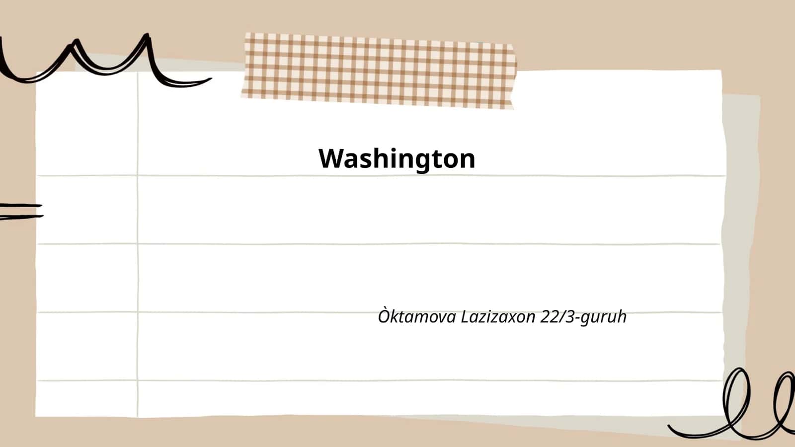 George Washington