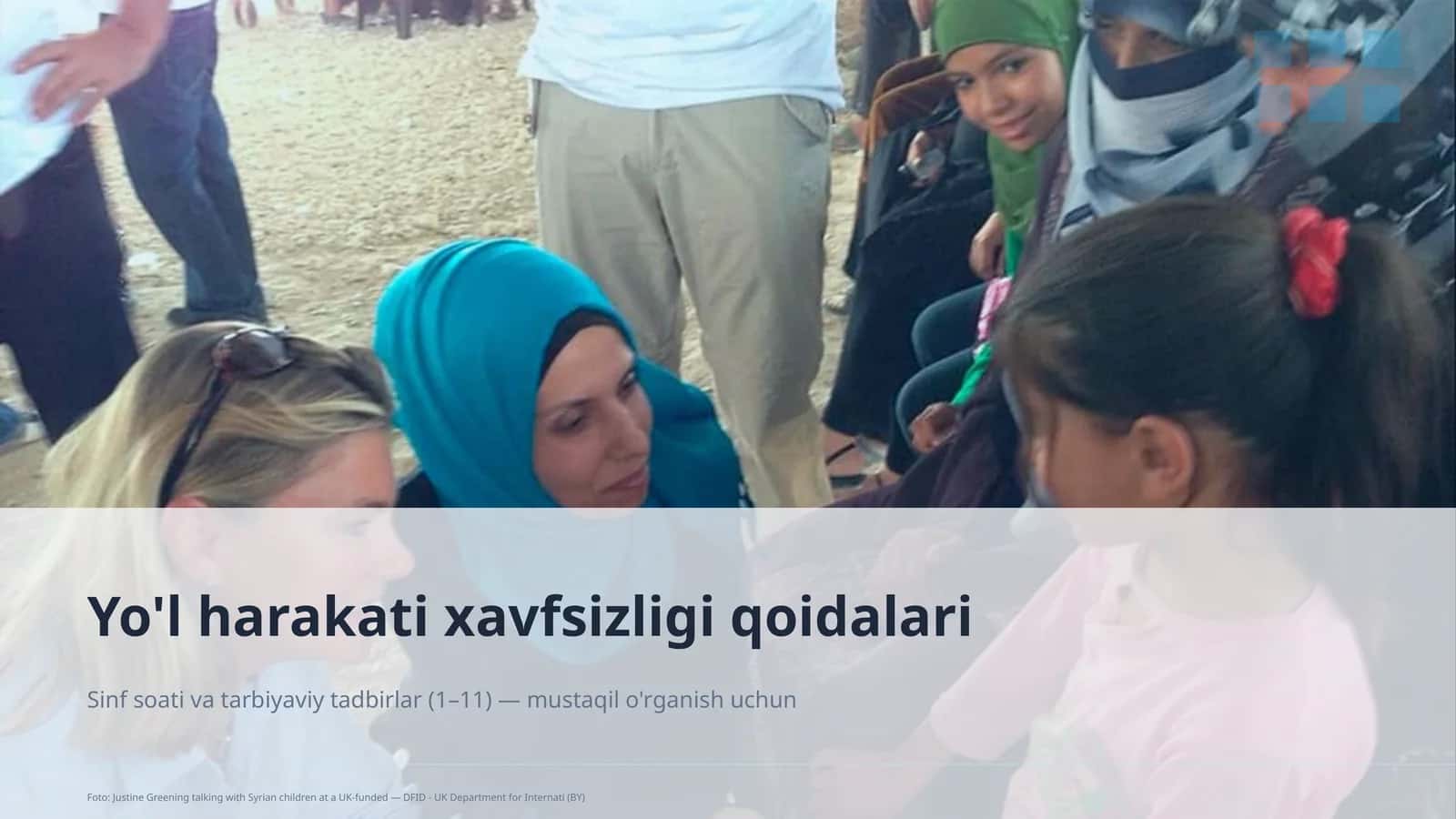 Yo'l harakati xavfsizligi qoidalari