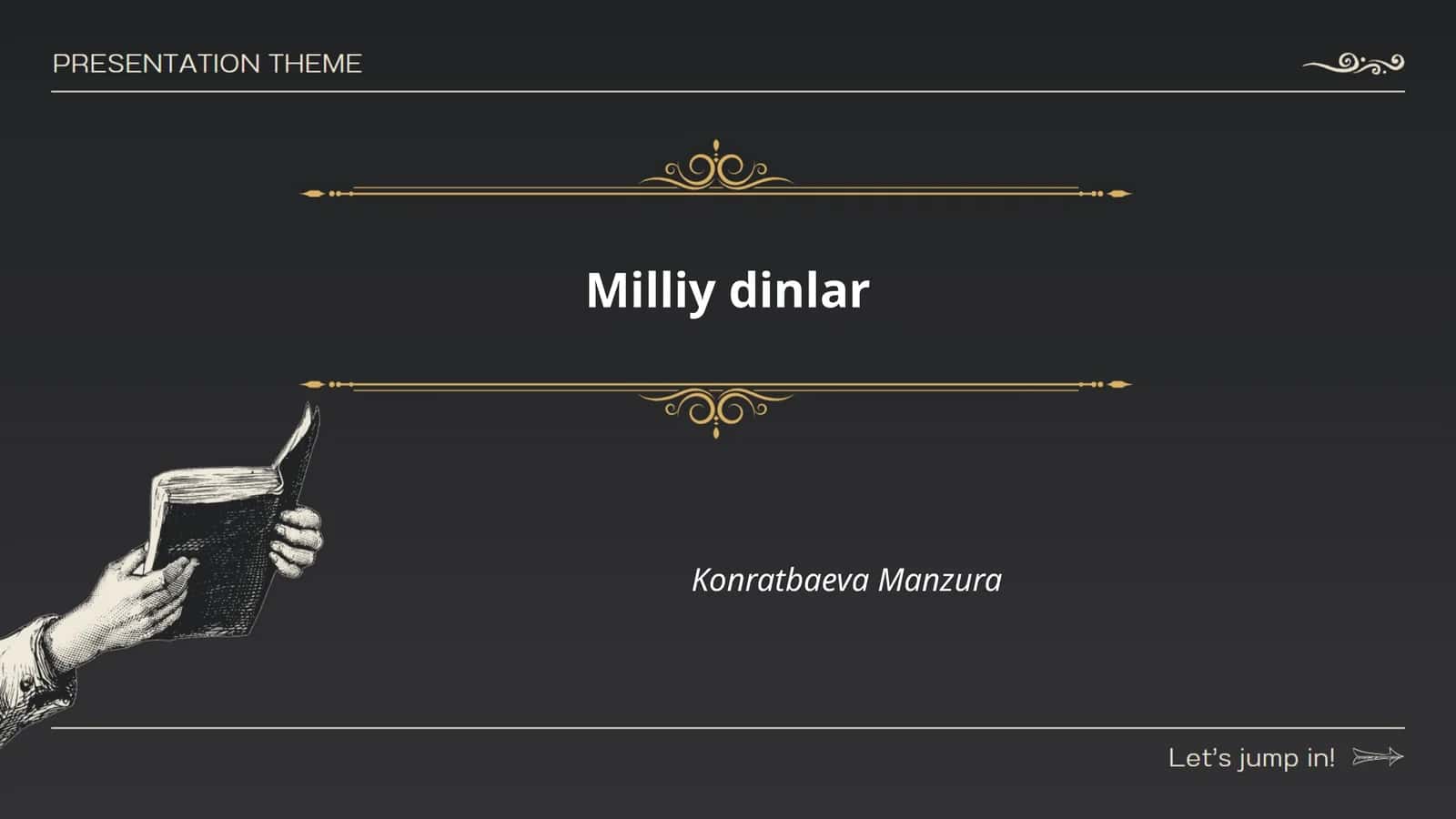 Milliy dinlar
