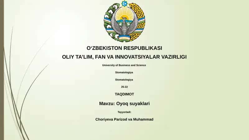 Oyoq suyaklari