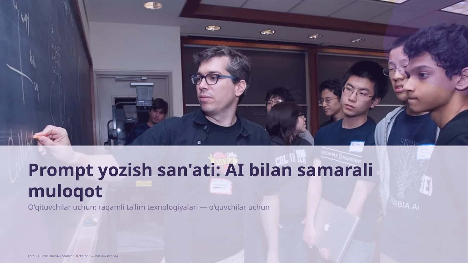 Prompt yozish san'ati: AI bilan samarali muloqot
