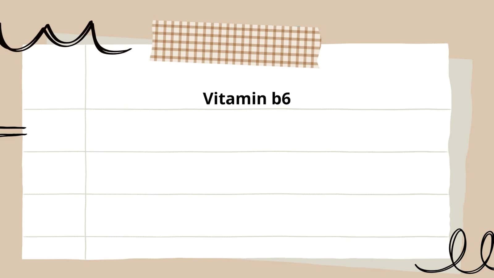Vitamin B6 (piridoksin)