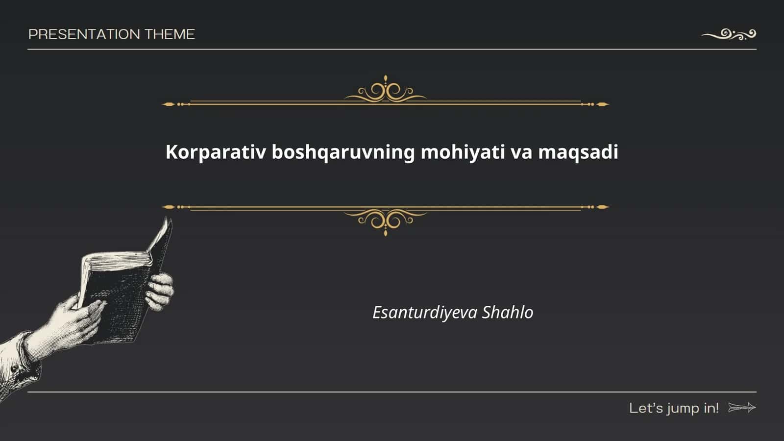 Korporativ boshqaruvning tarixi