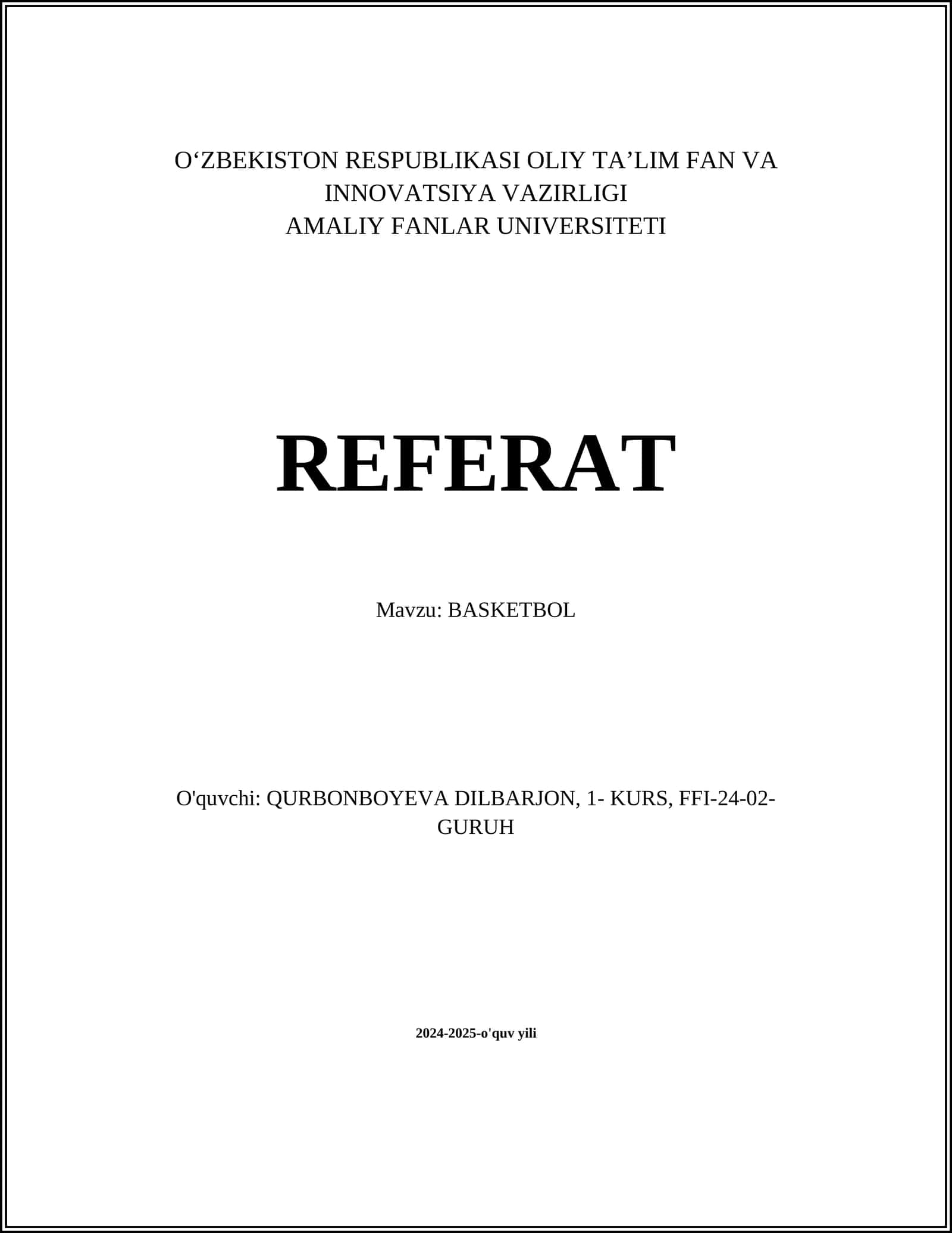 BASKETBOL