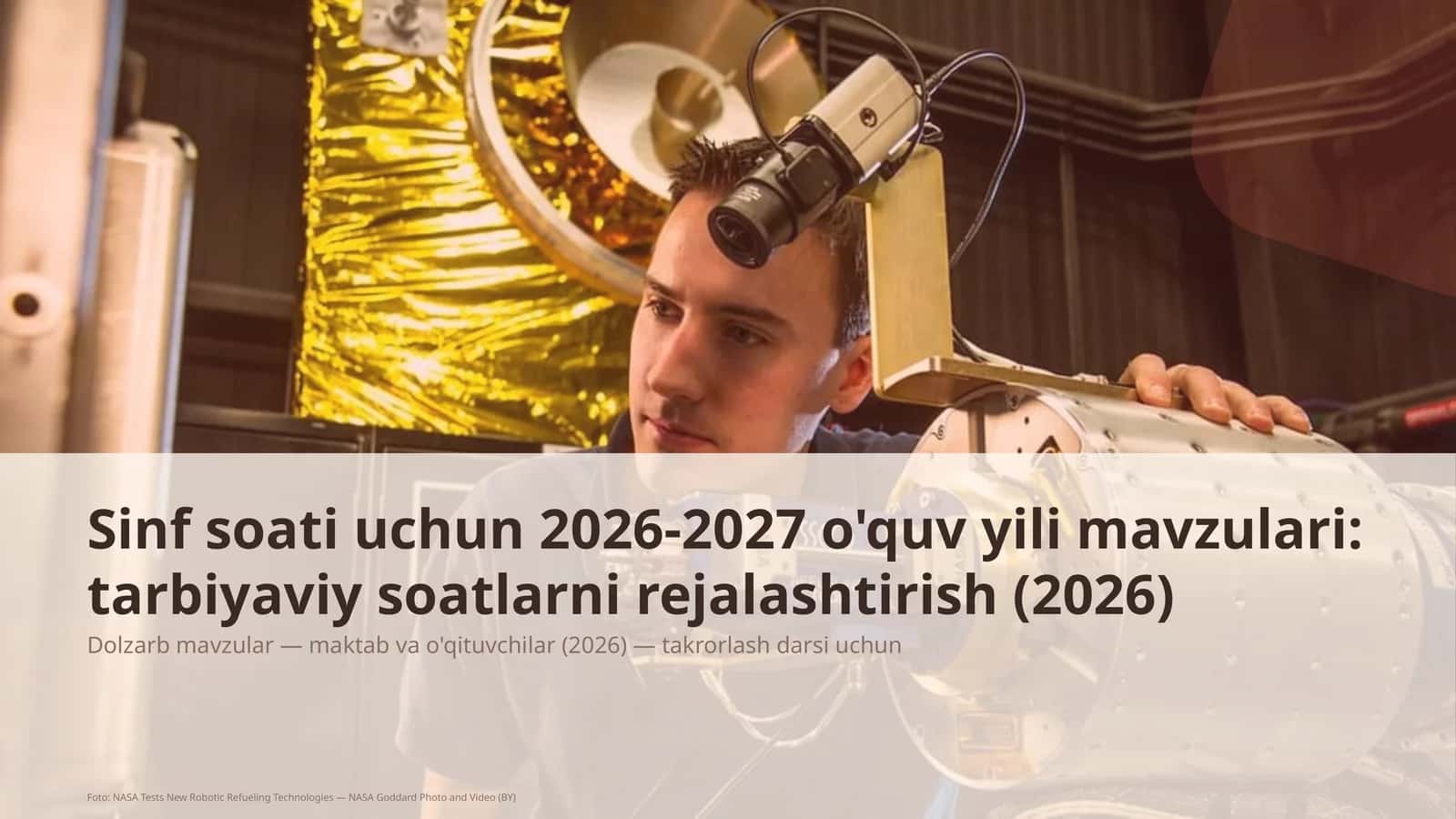 Sinf soati uchun 2026-2027 o'quv yili mavzulari: tarbiyaviy soatlarni rejalashtirish (2026)