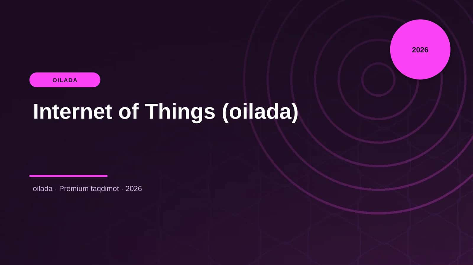 Internet of Things (oilada)