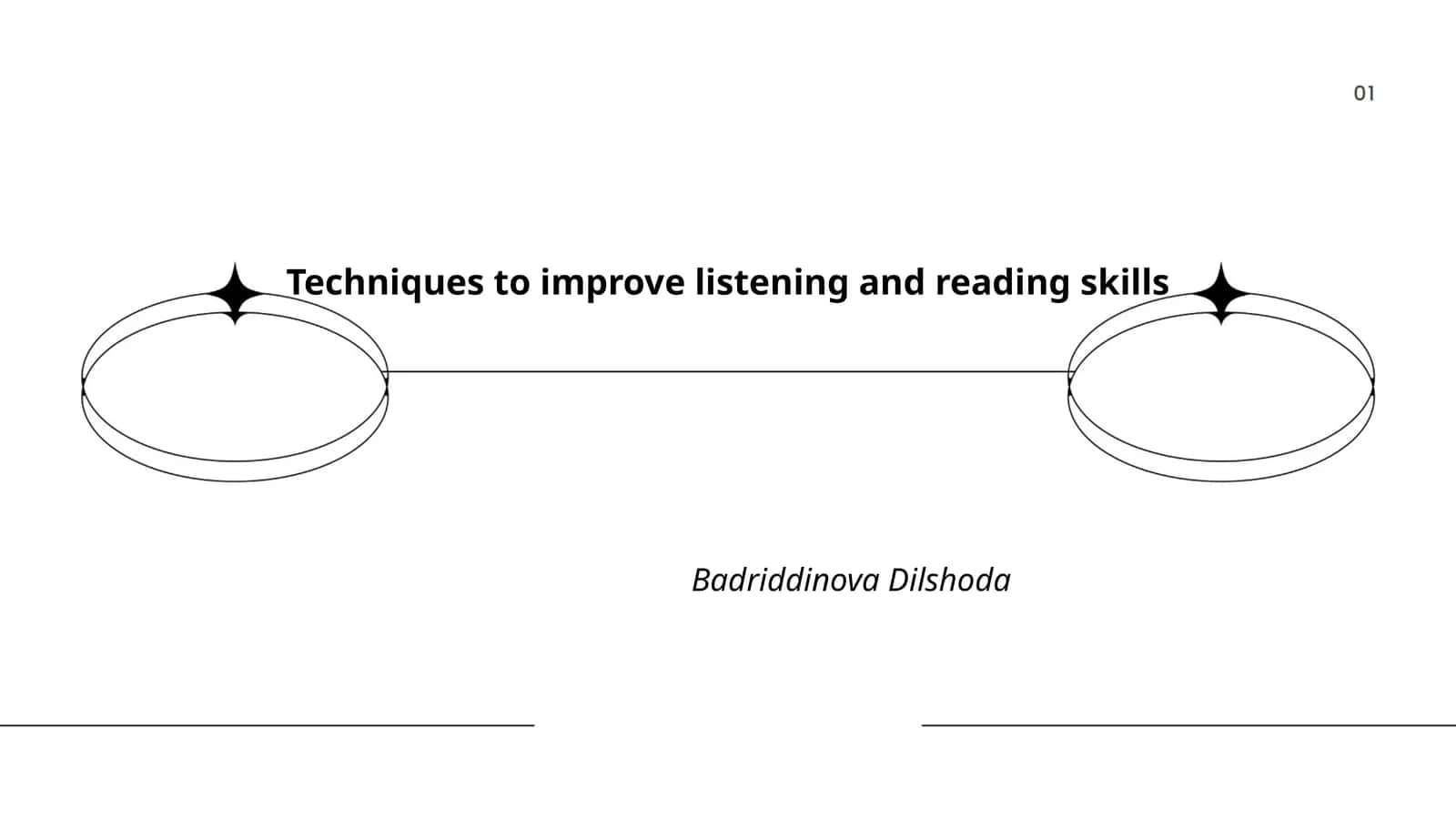 Techniques to improve listening and reading skills