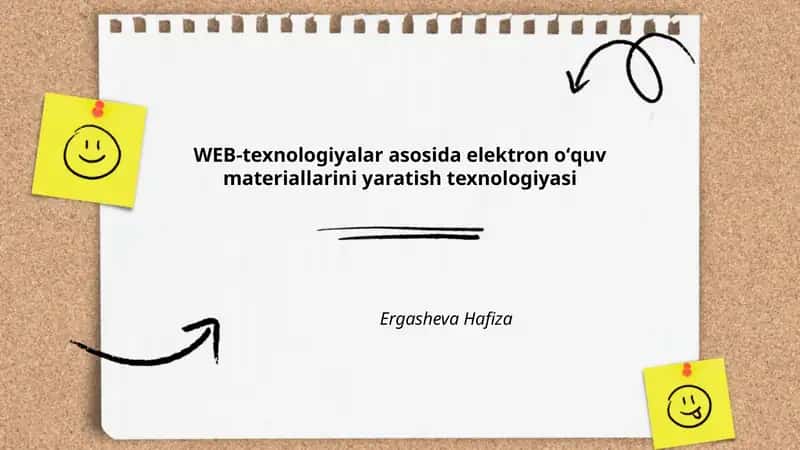 HTML5 va CSS3 asoslari elektron oʻquv materiallari uchun