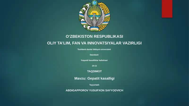 Gepatit kasalligi
