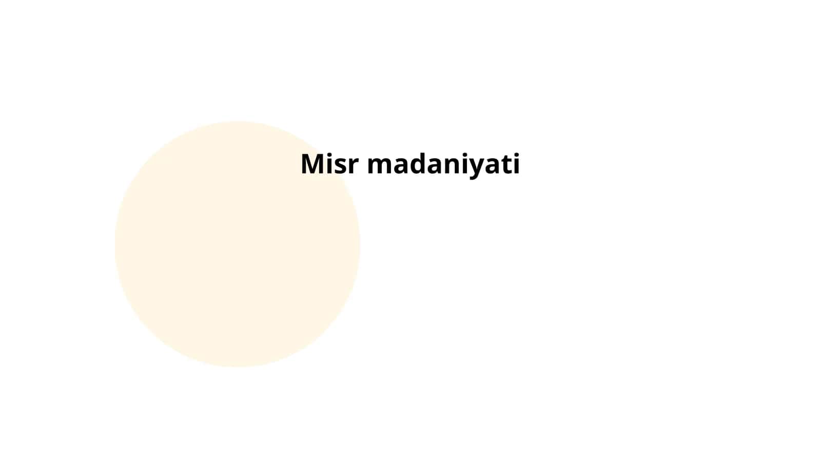 Misr madaniyati