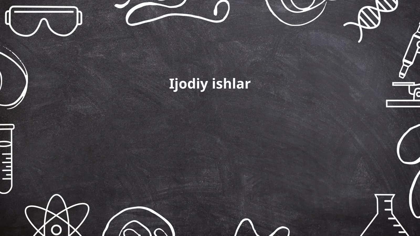 Ijodiy yondashuvlar