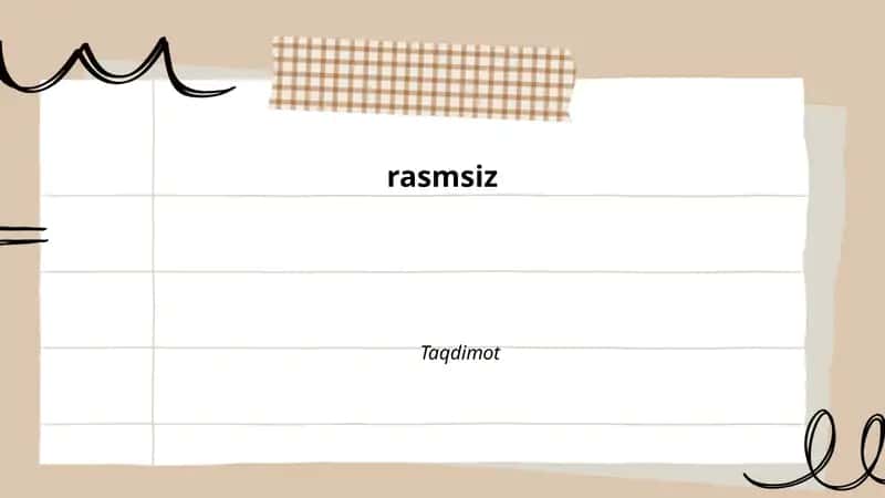 Rasmsiz veb-sayt dizayni