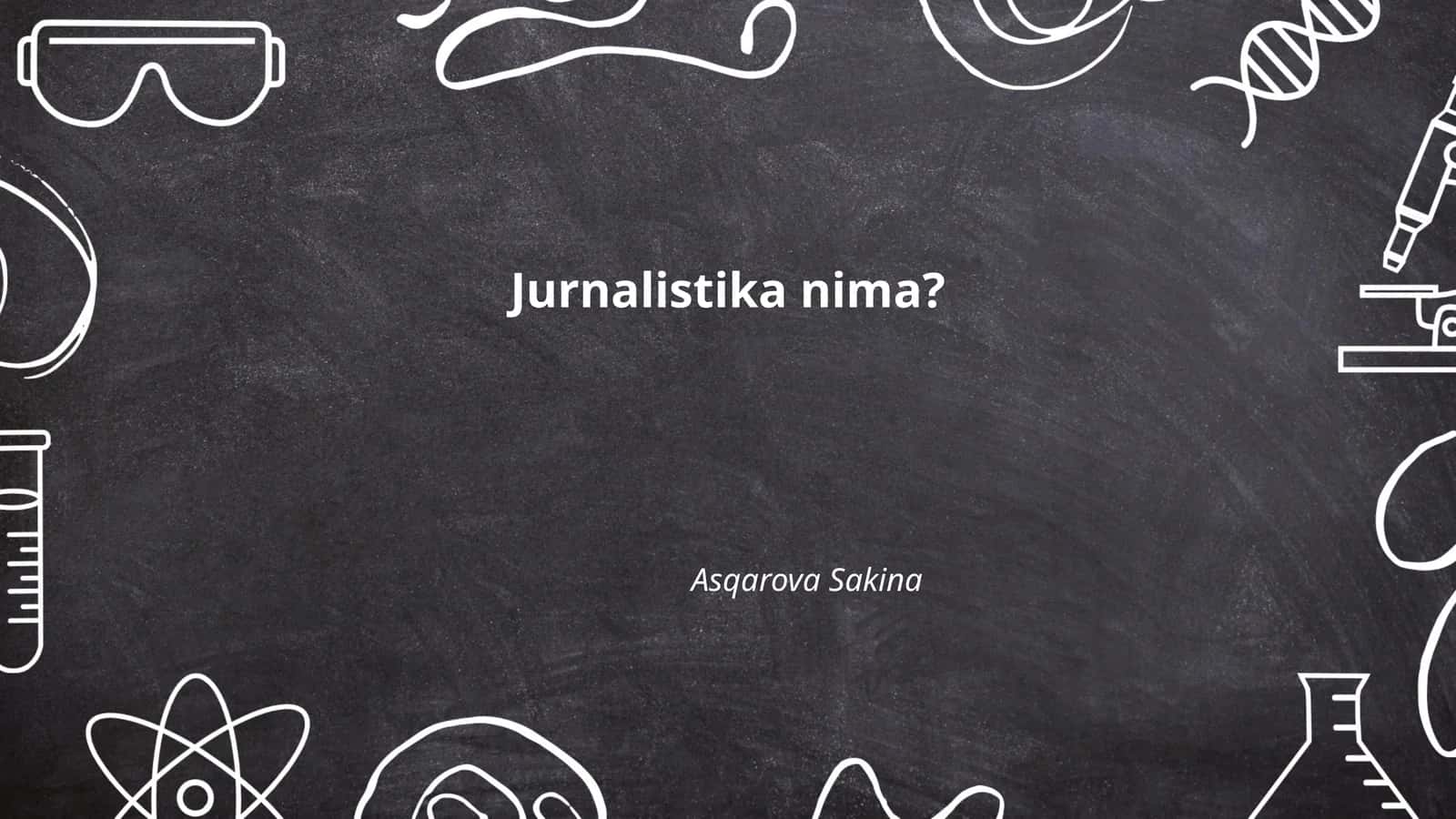 Jurnalistika tarixi