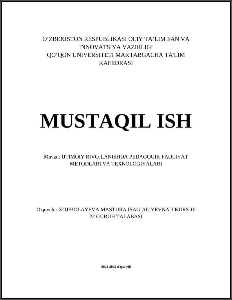 Ta'limda interaktiv usullar