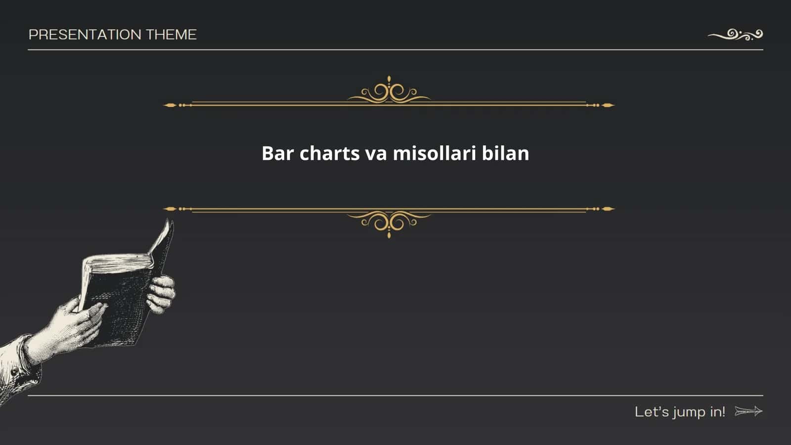 Bar charts va misollari bilan