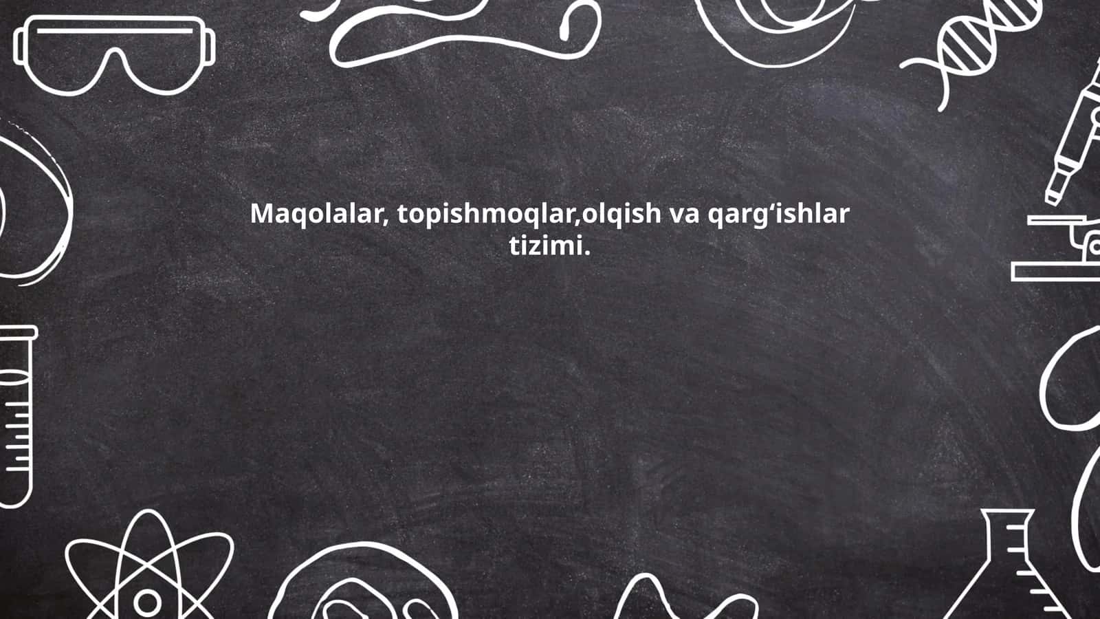 Maqolalar, topishmoqlar, olqish va qargʻishlar tizimi