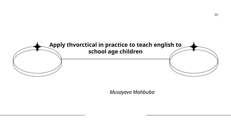 Nazariy metodlarni sinf amaliyotida qo‘llash: dars rejasini yaratish