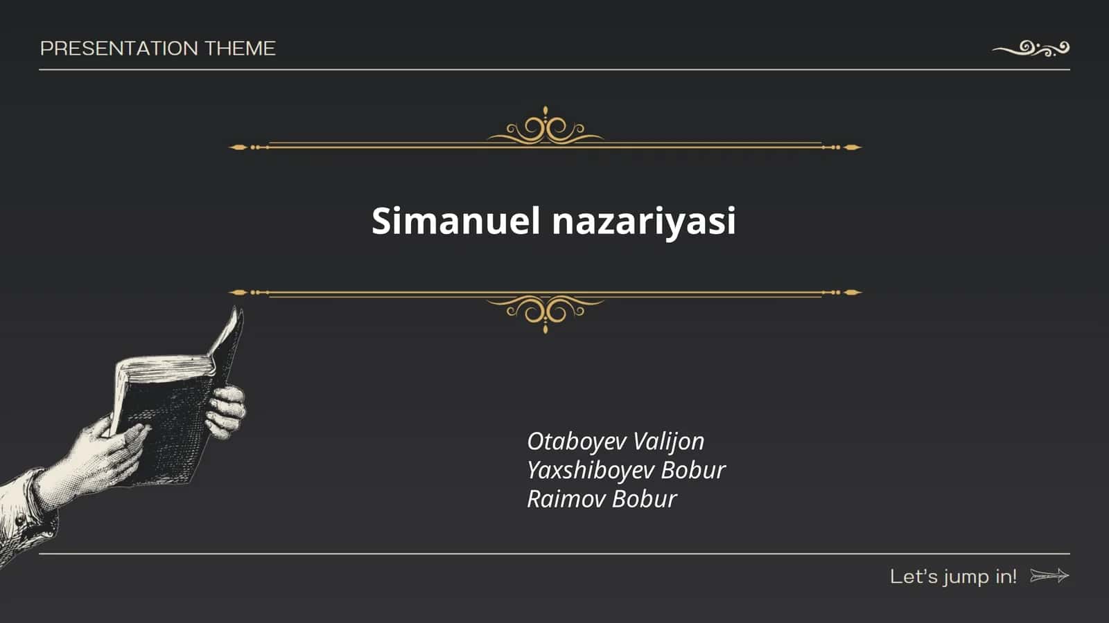 Simanuel nazariyasi