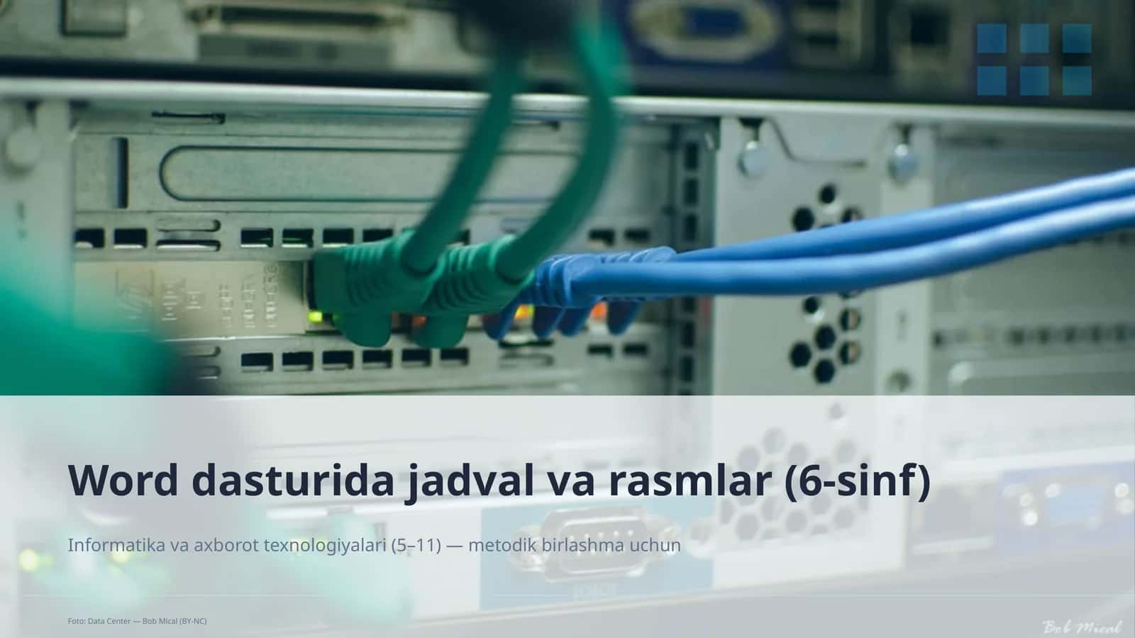Informatika va axborot texnologiyalari (5–11) — metodik birlashma uchun