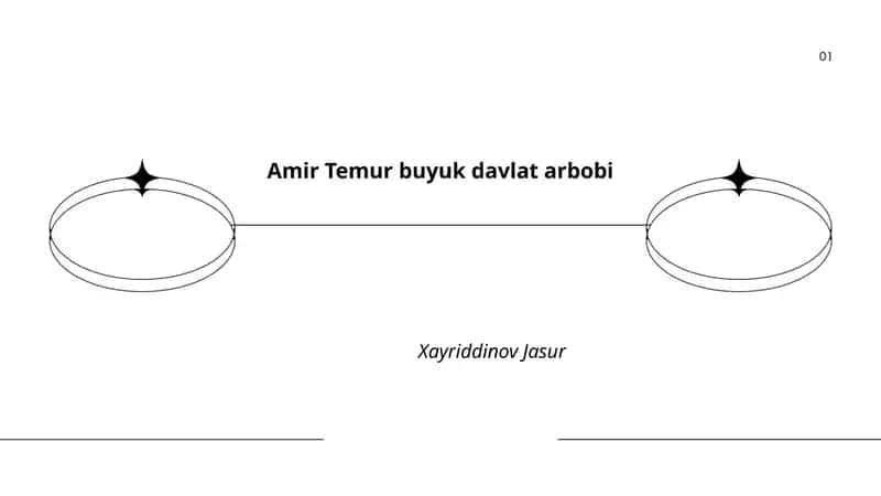 Amir Temur buyuk davlat arbobi