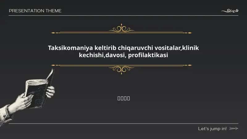 Taksikomaniya keltiruvchi moddalar: turlari va klassifikatsiyasi