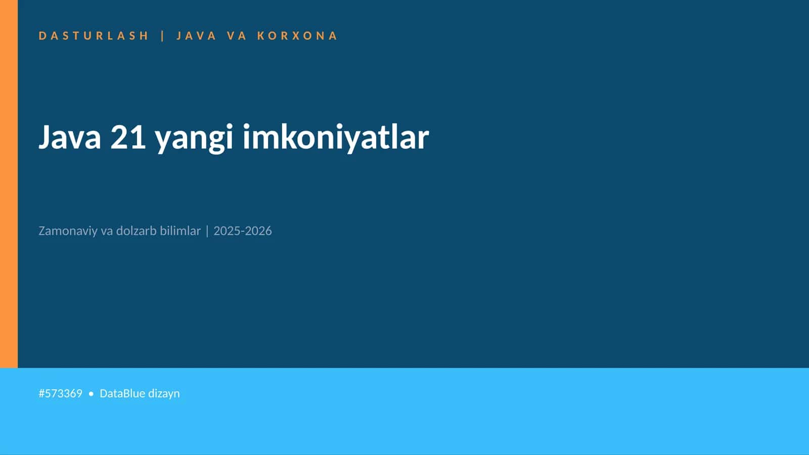 Java 21 yangi imkoniyatlar