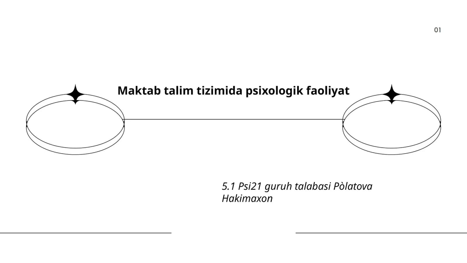 Maktab talim tizimida psixologik faoliyat