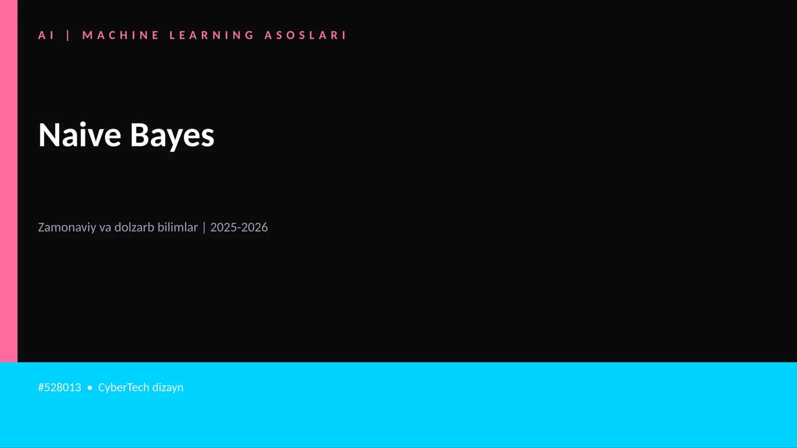 Naive Bayes