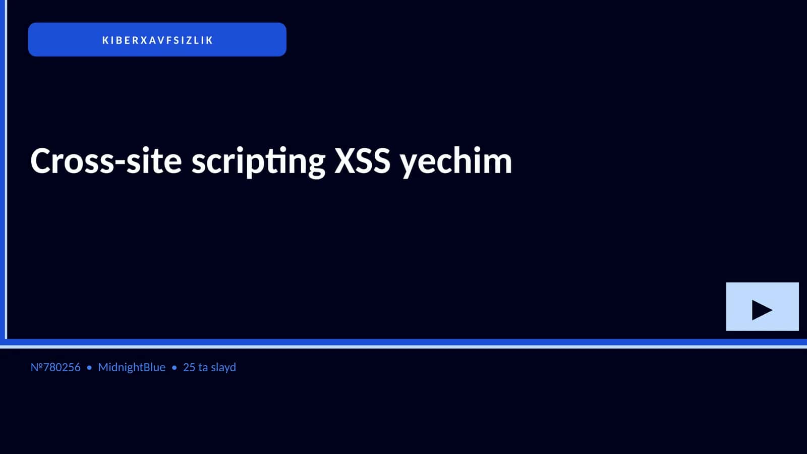 KIBERXAVFSIZLIK