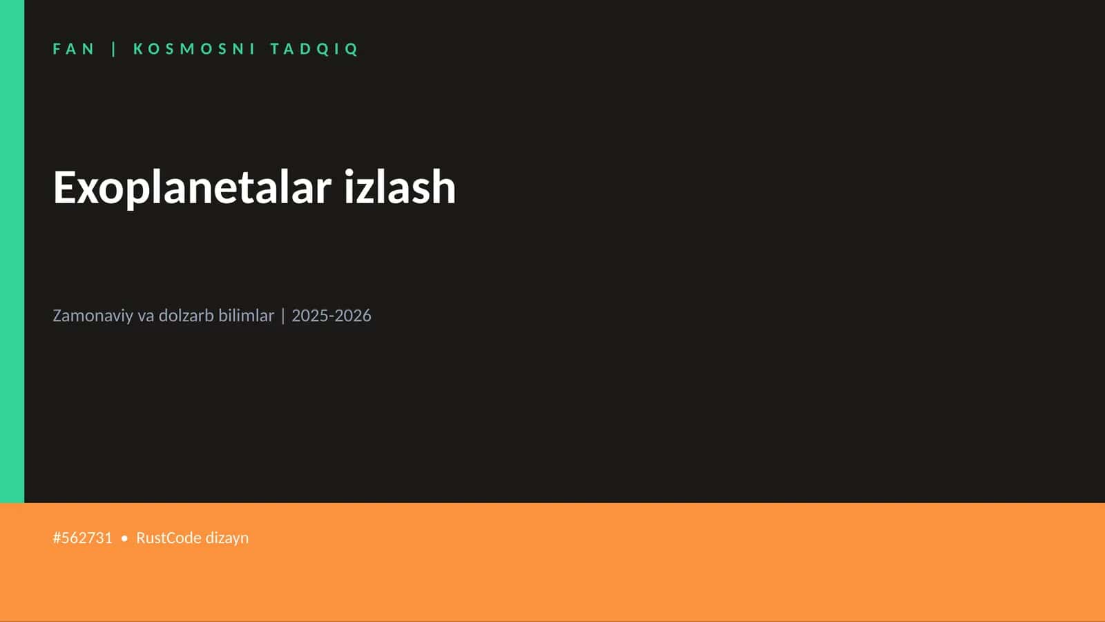 Exoplanetalar izlash