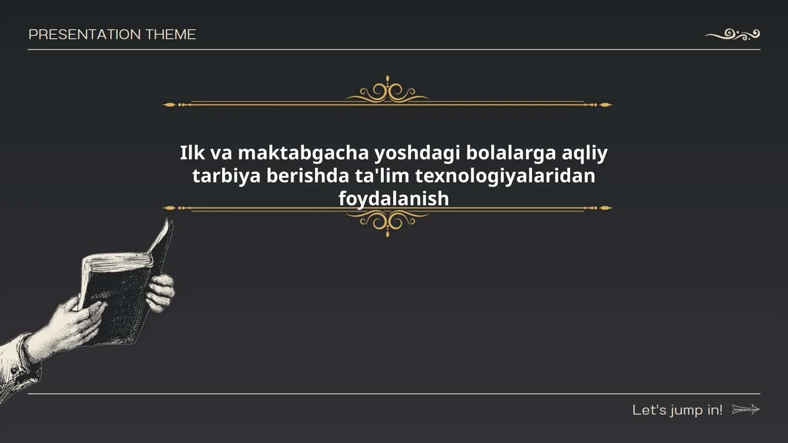 Ta'lim texnologiyalari orqali ilk va maktabgacha yoshdagi bolalarda mantiqiy fikrlashni rivojlantirish