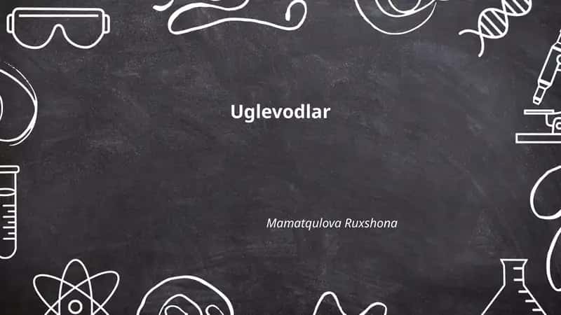Uglevodlar