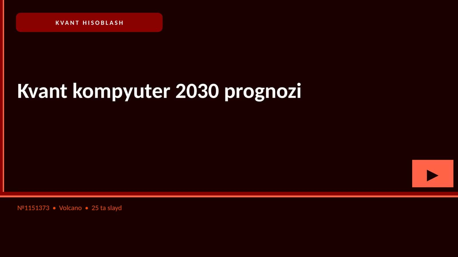 Kvant kompyuter 2030 prognozi