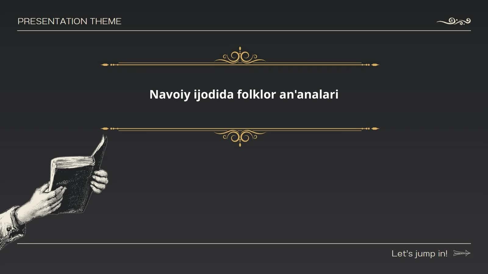 Navoiy ijodida folklor an'analari