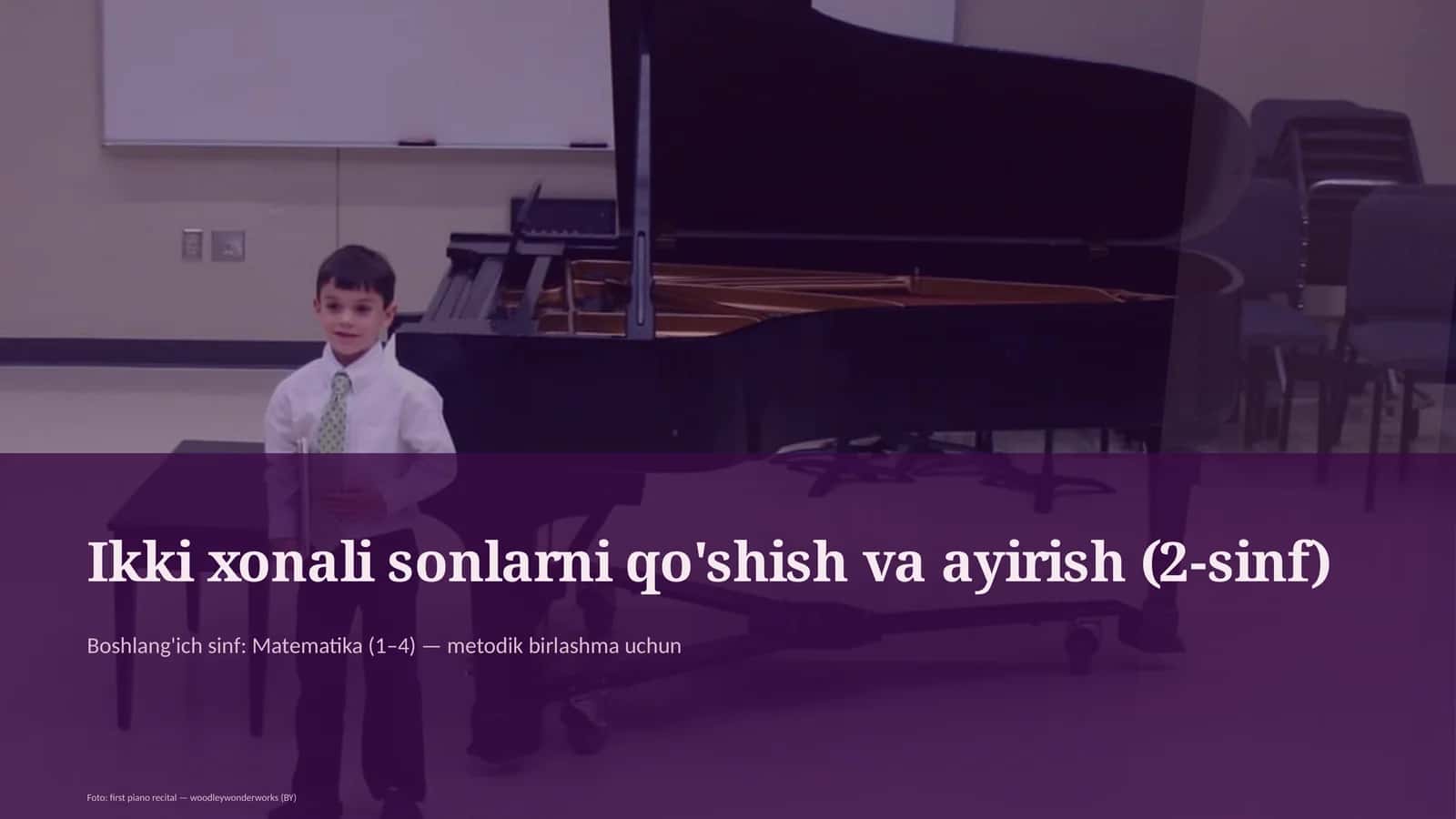 Ikki xonali sonlarni qo'shish va ayirish (2-sinf)