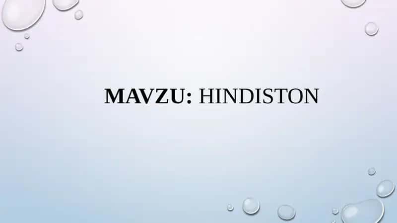 Hindiston