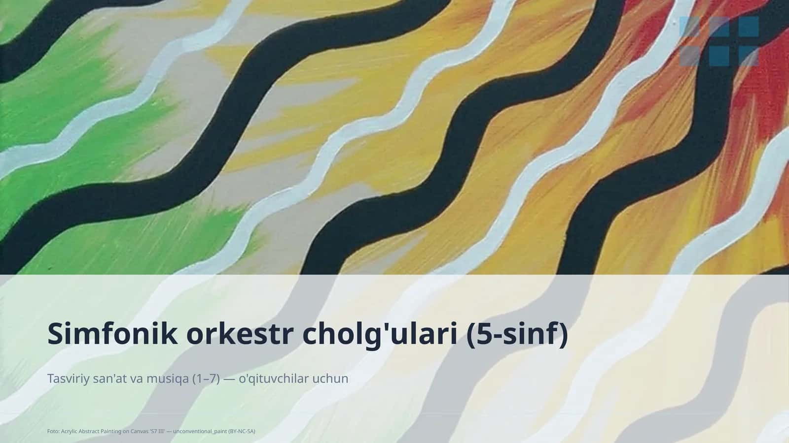 Tasviriy san'at va musiqa (1–7)