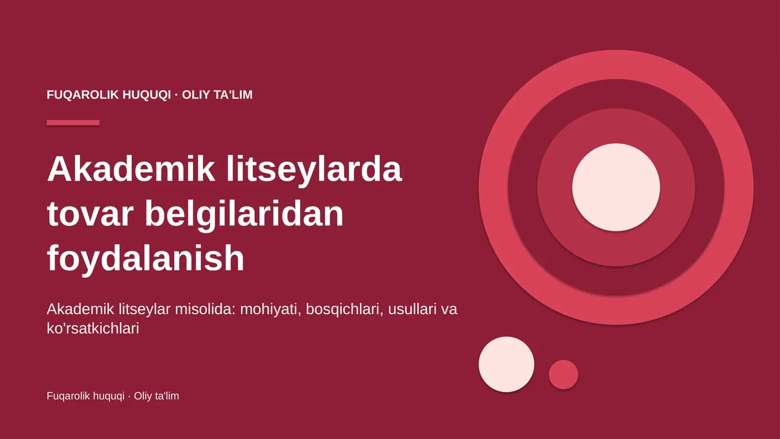 akademik litseylarda tovar belgilaridan foydalanish 3574
