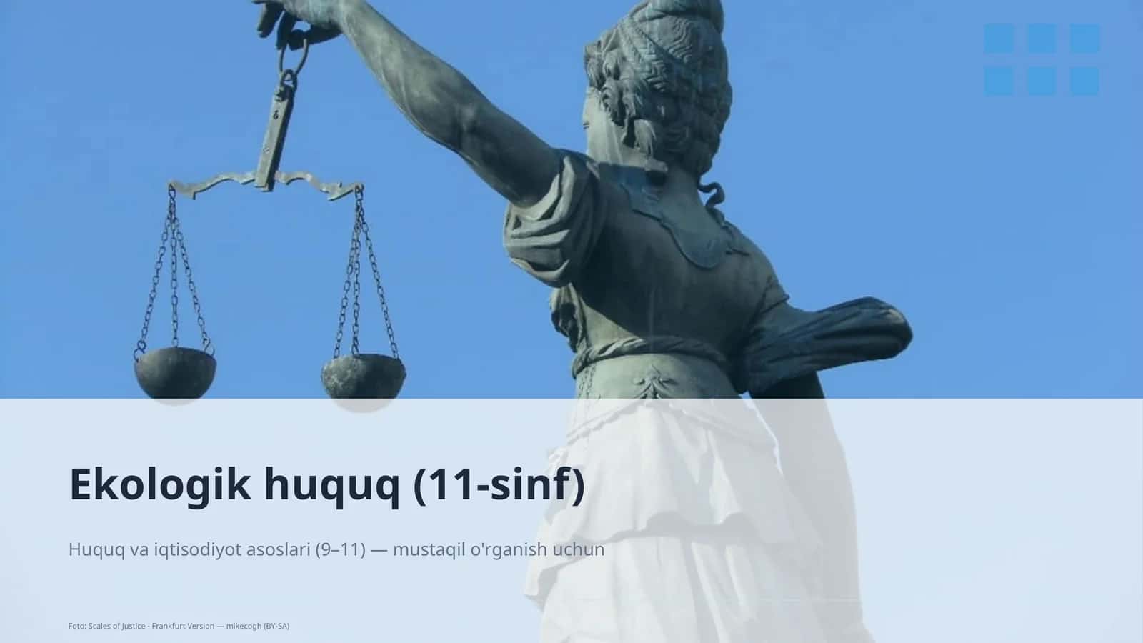 Ekologik huquq (11-sinf)