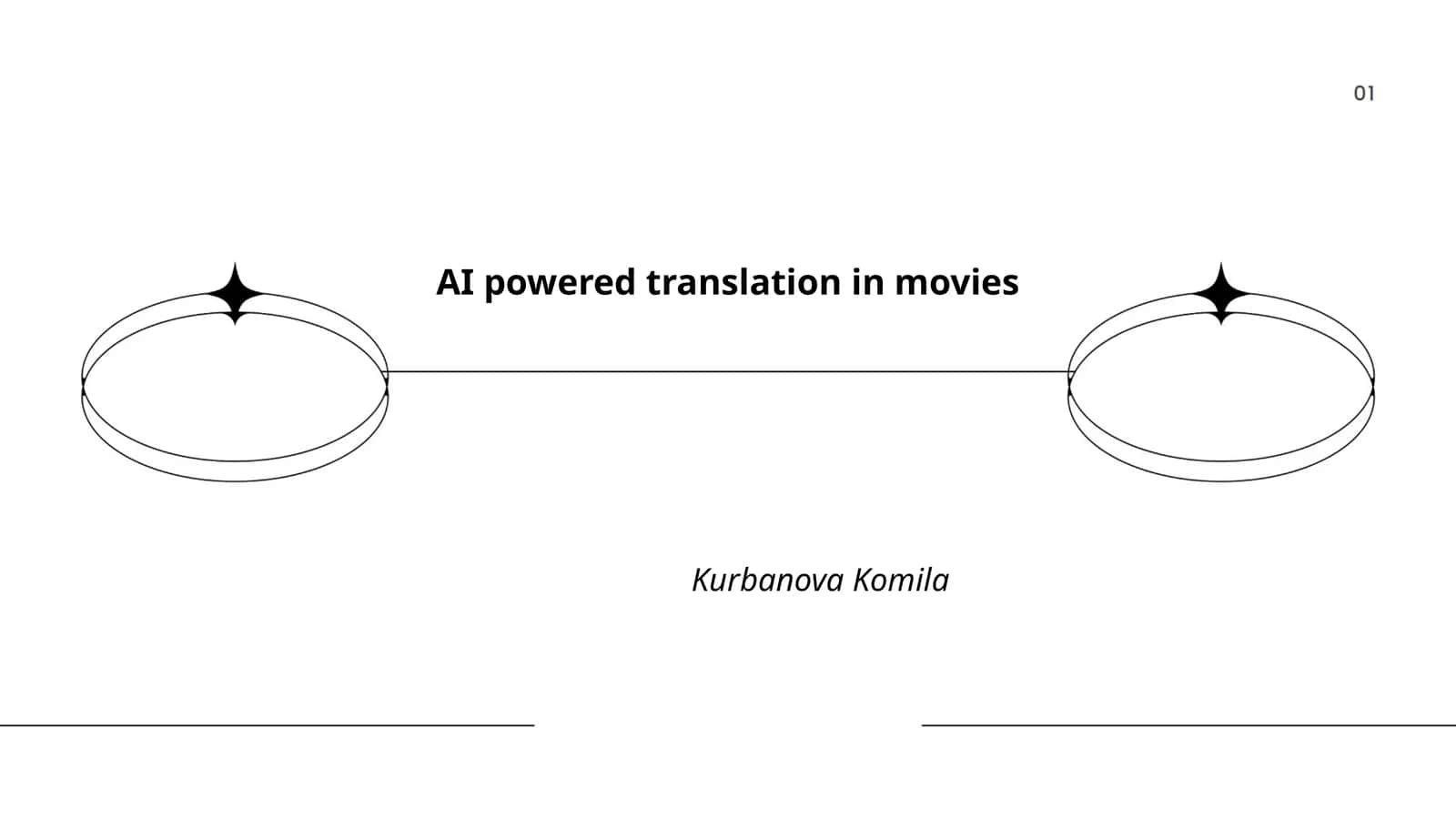 Plan: AI powered translation in movies