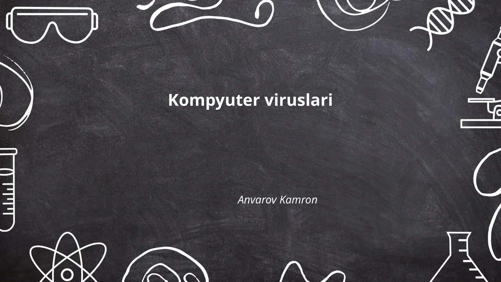 Kompyuter viruslari
