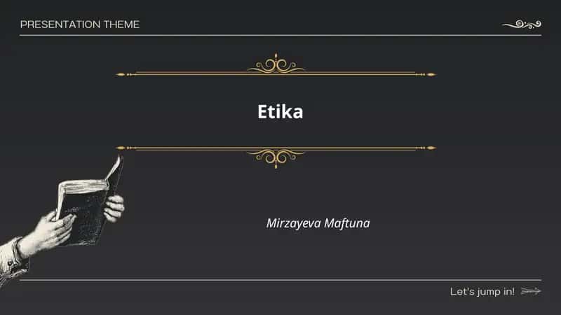 Etika