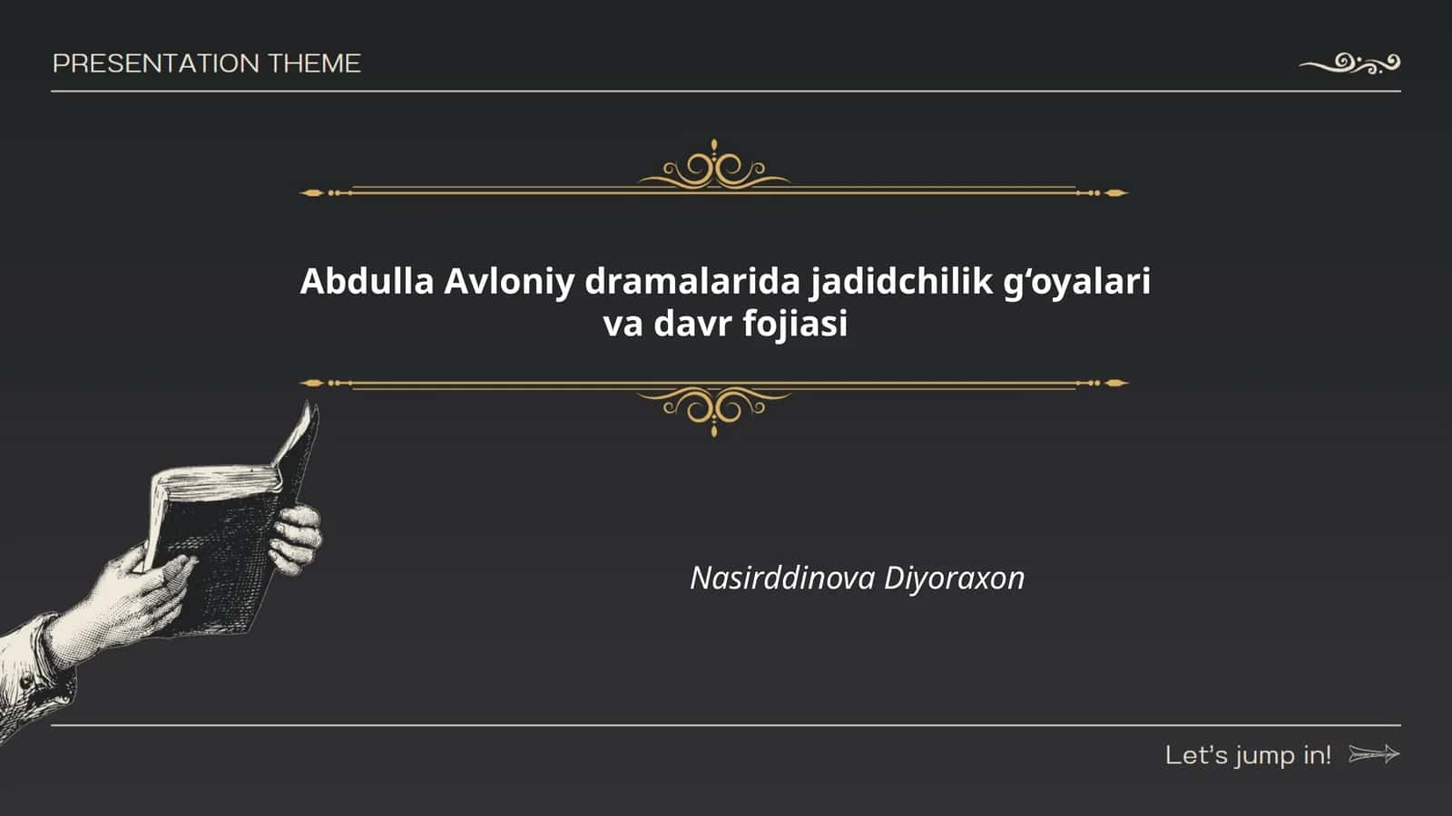 Abdulla Avloniy dramalari