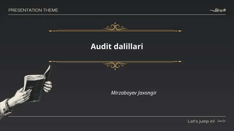 Audit dalillari