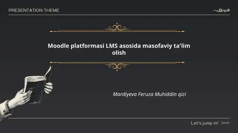 Moodle platformasi LMS