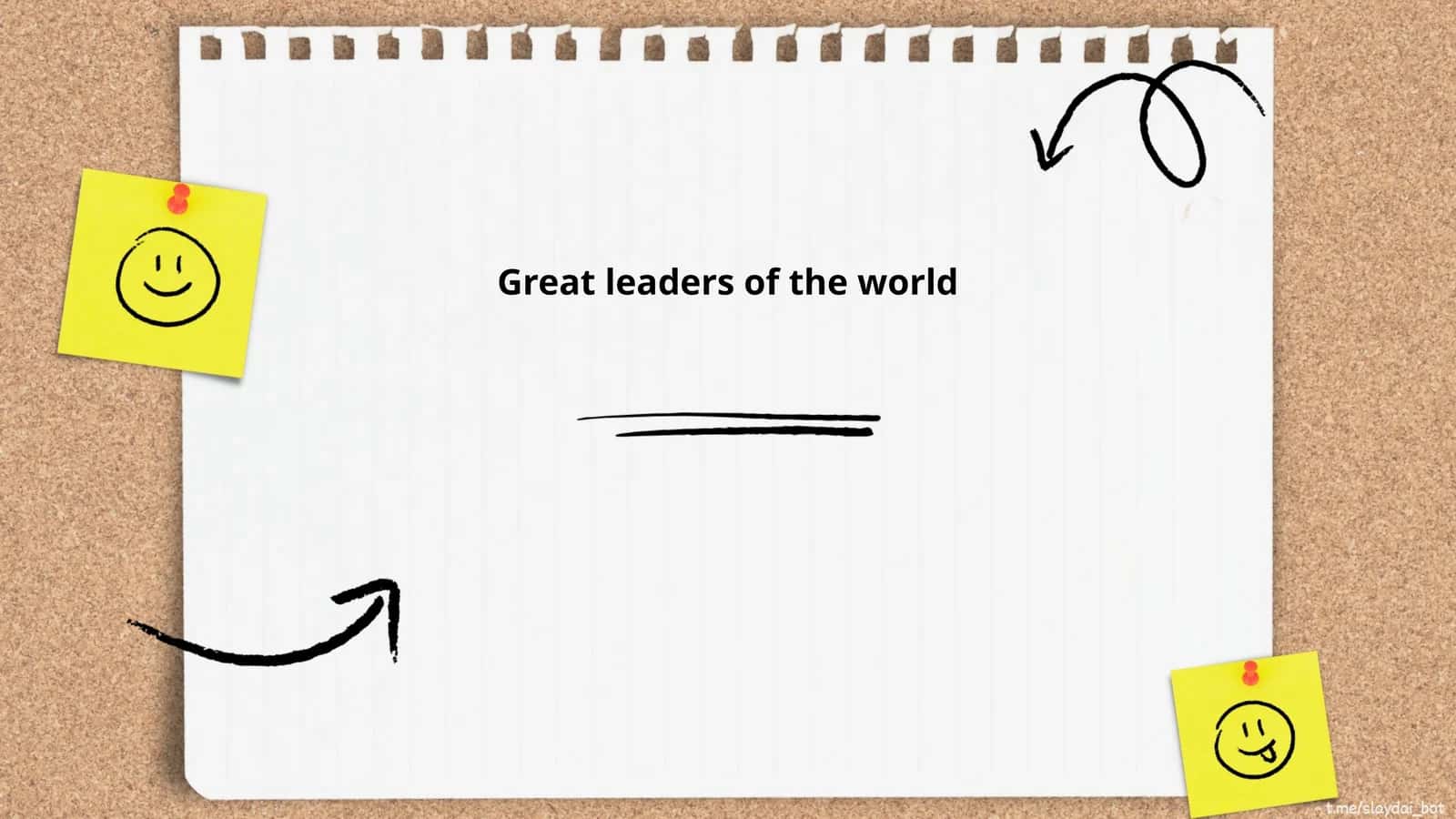 Great leaders of the world
