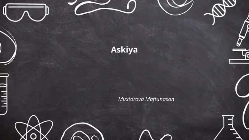 Askiya va milliy madaniyat